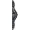 Ekena Millwork Antonio Ceiling Medallion, Hand-Painted Pewter, 35 7/8"W x 22 1/2"H x 4 3/8"P CM35X22ANPES - alternate 2